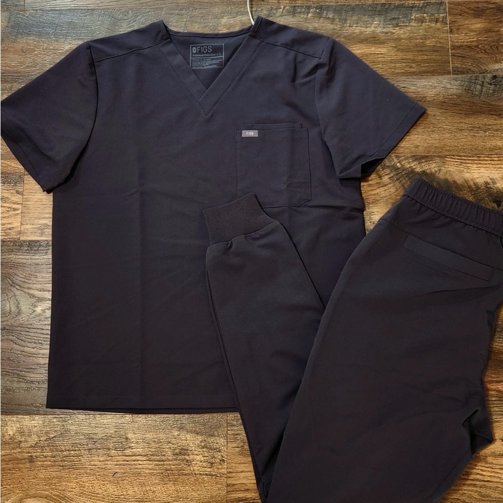 Figs grey Scrub Set